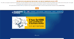Desktop Screenshot of fondazionefontana.org