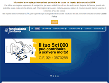 Tablet Screenshot of fondazionefontana.org